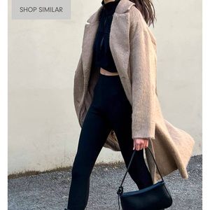 OAK + FORT Long Fuzzy Coat